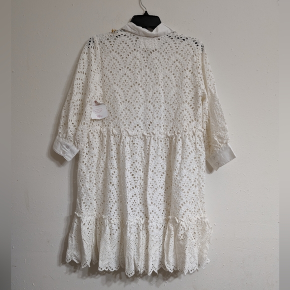 Sundress eyelet dress size XS - Picture 5 of 10